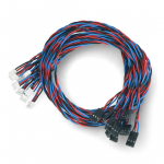 DFRobot Gravity FIT0769, prijungimo laidas, skirtas Arduino analoginiams jutikliams, 50cm, x10