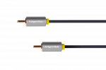 Kabelis 1RCA-1RCA 0.5 m Kruger&Matz Basic