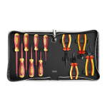Įrankių komplektas (11 dalių) elektrikams 1000V PK-2802 Pro'sKit