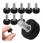 Rievota rankenėlė M4x10mm - rankenėlė, bakelito galvutės varžtas