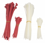 Deltaco laidų tvirtinimo dirželiai - 200 vnt