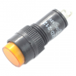 Indikatorius 12V DC - 12mm - geltonas