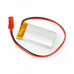 Akyga Li-Pol elementas 620mAh 1S 3.7V - JST-BEC jungtis + lizdas - 40x20x8mm