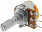 Potenciometras R16 10K tiesinis