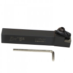 Sulankstomas tekinimo peilis i&scaron;oriniam tekėjimui DCLNR-2525-M12 25mm Kairė