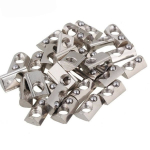 Slankioji veržlė - rakto griovelis - M4 su rutuliu aliuminio profiliams 2020 - 10 vnt - TSLOT, T-NUT, TNUT