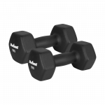 Ketaus neopreno hanteliai HEX 2x7kg, REBEL ACTIVE