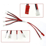 3.7 V 1-in-5 įkroviklio laidas (Molex 51005 ki&scaron;tukas), skirtas Sym ir Walker mini dronams