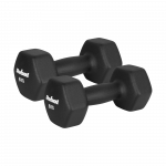 Ketaus neopreno hanteliai HEX 2x8kg, REBEL ACTIVE