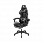 Kruger&Matz GX-150 žaidimų kėdė Juodos ir pilkos spalvos