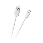 USB - USB C kabelis 1m Baltas