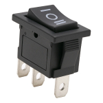 Momentinis svirtinis jungiklis - monostabilus KCD1- 21x15mm (ĮJUNGTA)-I&Scaron;JUNGTA-(ĮJUNGTA) 250V - 3 kontaktų