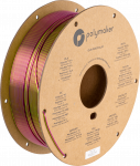 Polymaker PolyLite Silk PLA Dual Color - 1.75mm - 1kg - Aubergine Lime-Magenta