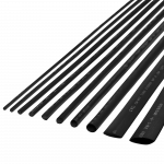 Termi&scaron;kai susitraukiantis vamzdelis 5.0 mm-1 m juodas Rebel