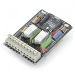 Gravity: dvigubas dvipolis Arduino žingsninio variklio priedėlis (DRV8825)