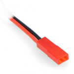 Maitinimo laidas su JST - BEC lizdu