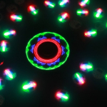 Mini LED lempa - 11 diodų - &scaron;viečiantiems žaislams - DIY projektams