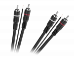 Kabelis 2 x RCA - 2 x RCA su valdymo laidu