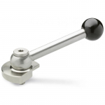 Nerūdijančio plieno svirtis su kum&scaron;teliu GN 918.7-40-SK-R - a&scaron;inis presavimas