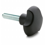 Tvirta rankenėlė VTT.32-p-M8x35 - srieginis kai&scaron;tis pagamintas i&scaron; cinkuoto plieno