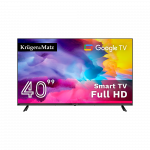 Kruger&Matz 40 colių FHD Google TV 5.0 televizorius, DVB-T2/S2/T/C H.265 HEVC