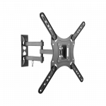 Kruger&Matz sieninis laikiklis LED televizoriui 23-55 colių juodas (vertikalus ir horizontalus reguliavimas)