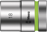 Lizdinis raktas (lizdas) trumpas 1/2" Zyklop 18.0 MM Type 8790 HMC WERA