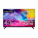 Kruger&Matz 40 colių FHD Google TV 5.0 televizorius, DVB-T2/S2/T/C H.265 HEVC