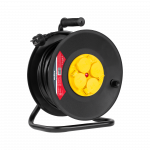 Rebel kabelis - &scaron;akotuvas su 50m kabelio būgnu IP44