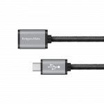 USB laidas - mikro USB lizdas-ki&scaron;tukas 0.2 m Kruger&Matz