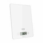 Balto stiklo virtuvės svarstyklės