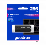 Goodram USB 3.2 laikiklis 256 GB juodas