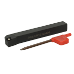 Sulankstomas tekinimo peilis i&scaron;oriniam tekėjimui SCLCR-1212 06 12mm