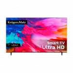 Kruger&Matz 50" UHD i&scaron;manusis DVB-T2/S2 H.265 Hevc televizorius VIDAA