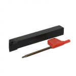 Sulankstomas tekinimo peilis i&scaron;oriniam tekėjimui SDJCR-1212 07 12mm