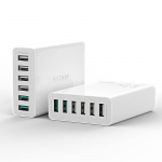 Blitzwolf BW-S15 įkroviklis 6x USB, QC 3.0, 60 W (baltas)