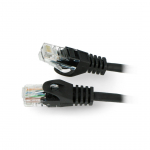 Lanberg Ethernet Patchcord laidas UTP 5e 2m - juodas