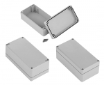 Plastikinė dėžutė Kradex Z54JS &scaron;viesiai pilka 89x75x41mm
