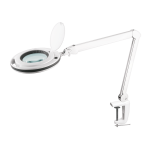 Stalinė lempa su didinamuoju stiklu 5D 6W 6500K