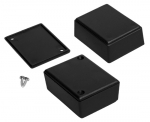 Plastikinė dėžutė Kradex Z68 juoda 64x49x27mm