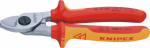 KNIPEX Kabelių ir vielų žirklės su VDE izoliacija 95 16 165