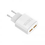 Dvigubas USB įkroviklis + C tipo laidas 2400 mA