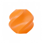 Bambu Lab TPU 85A gija 1.75 mm 1 kg &ndash; rinkinyje su daugkartinio naudojimo rite &ndash; neoninės oranžinės spalvos