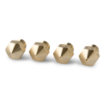 PrimaCreator MK8 skirtingų dydžių žalvariniai antgaliai - 4 vnt (0.20mm/0.40mm/0.60mm/0.80 mm)