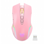 ONIKUMA CW905 Rožinė belaidė žaidimų pelė 2.4G