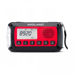 Midland ER100 avarinis radijas su 2600 mAh baterija