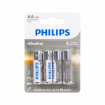 Philips LR06 &scaron;arminės baterijos, 4 vnt./bl.