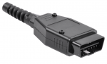 OBD II ki&scaron;tukas 66.5x40mm PCB