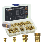 Ruthex M2 / M3 / M4 / M5 srieginių įdėklų asortimento dėžutė - 270vnt
