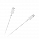 C tipo USB &ndash; C tipo USB kabelis 100 cm baltas